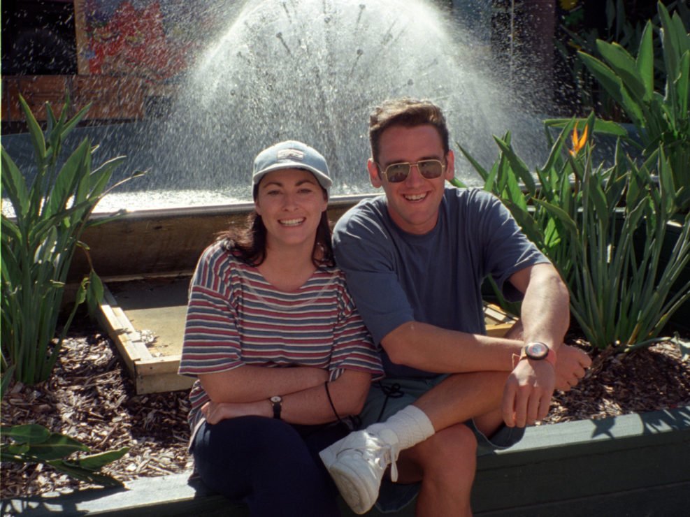 Clodagh and Dave at Fountain