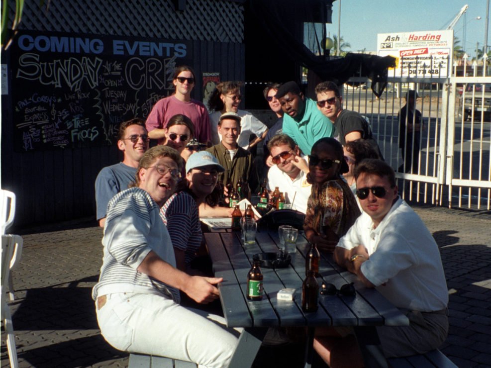 Gang at the Pub