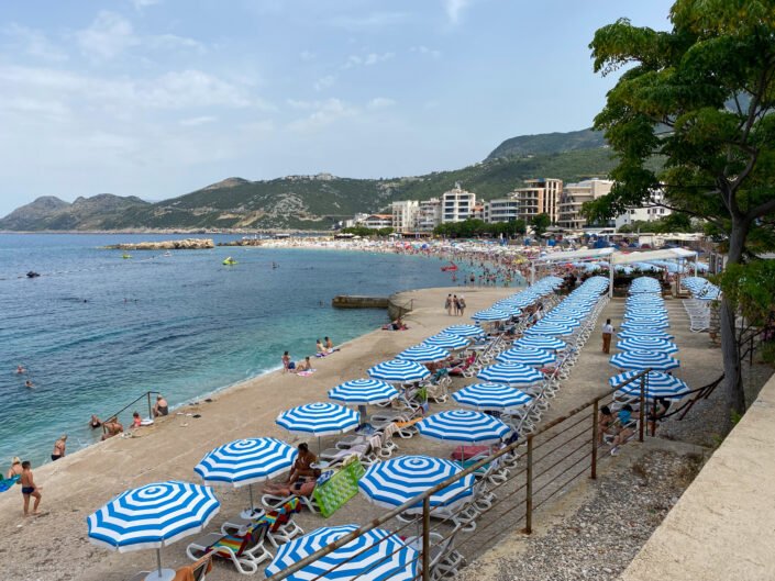 Veliki Pijesak Beach in Bar