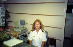 Sophie at the Front Desk