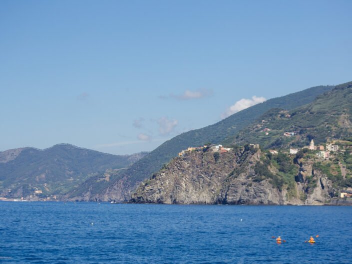 Corniglia from Sea