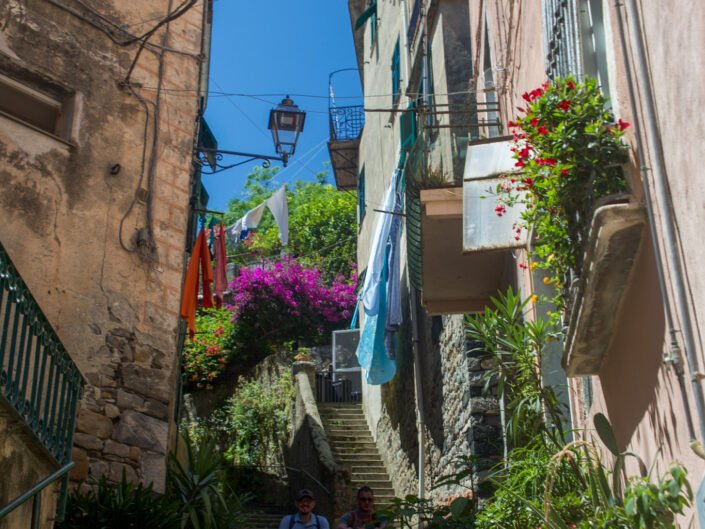 Michael & Olman in Monterosso