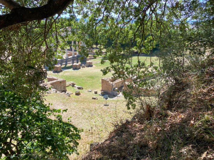 Apollonia 18 Looking down on Monument Center