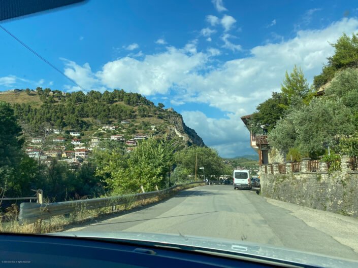 Berat Castle From Below