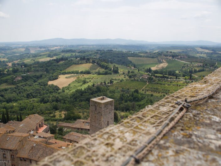 San Gimignano 18 Torre Grossa Vista Southeast