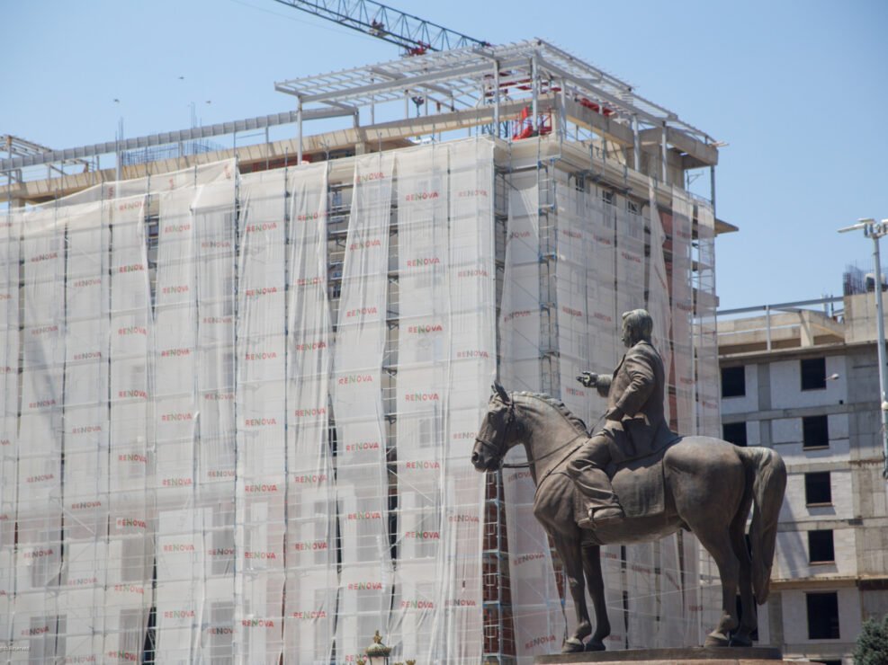 Skopje 25 Goce Delčev Monument