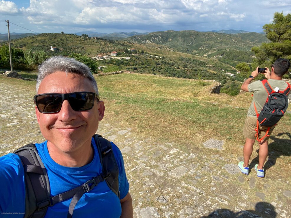 Don & Olman at Berat Castle