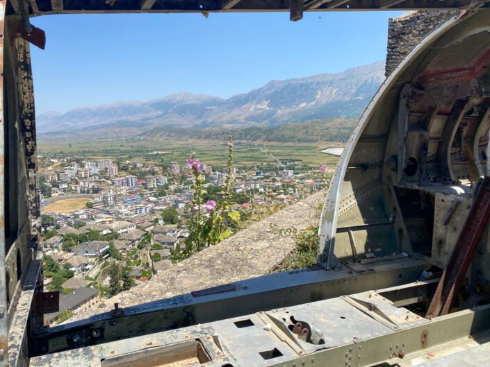 Gjirokaster Fortress 5 Cockpit Vista