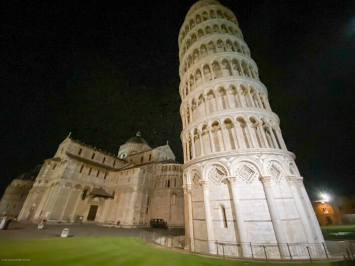 Pisa 4 Tower at Night