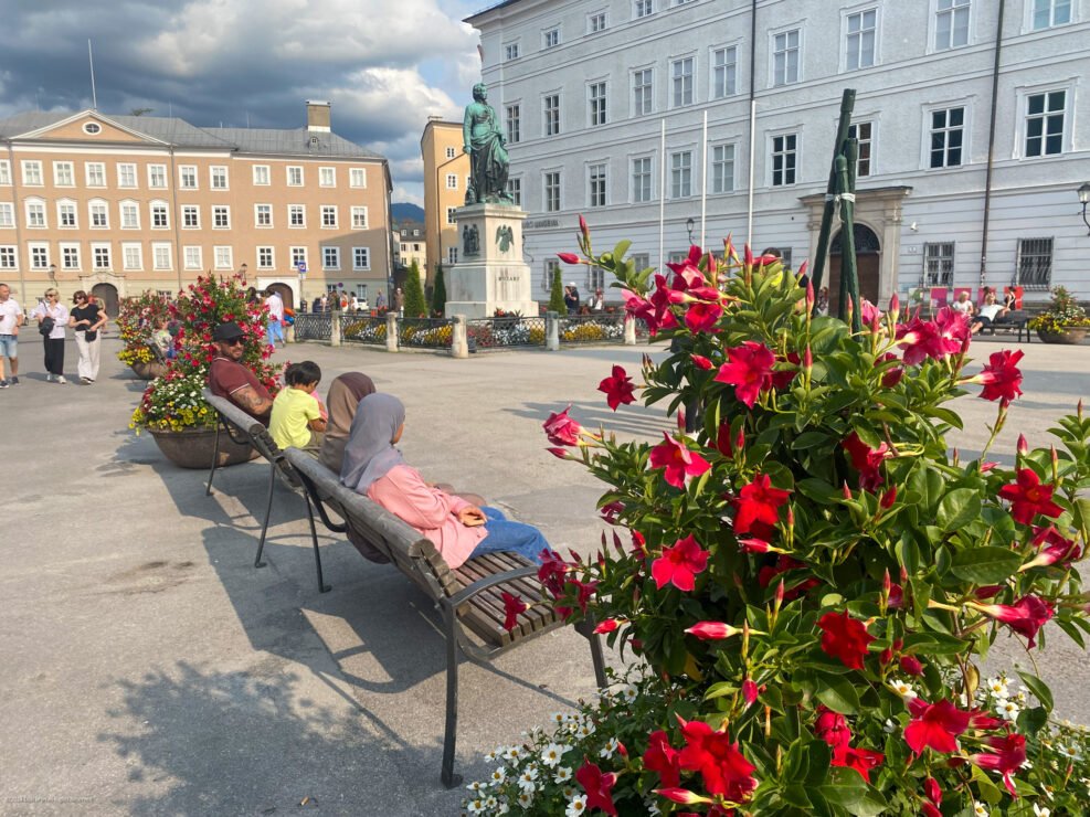 Salzburg Arrival Day 3 Mozartplatz