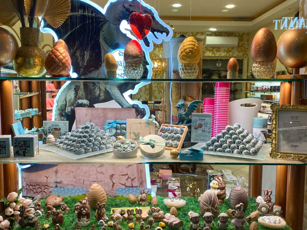 Ljubjana Day 1 Rain 19 Chocolate Shop