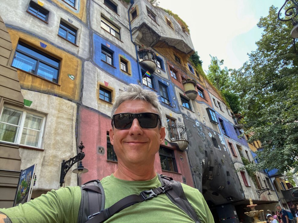 Vienna 54 Dpm at Hundertwasser House