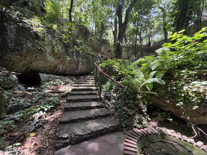 Cave Path, Los Tres Ojos