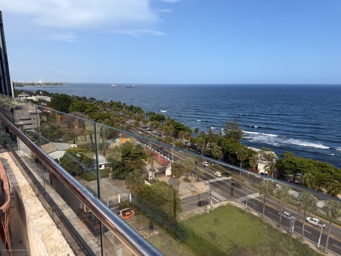 Caribbean View from Mauad Hotel, Santo Domingo