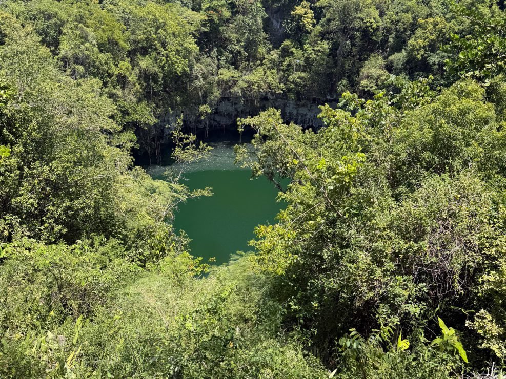 Above Los Tres Ojos
