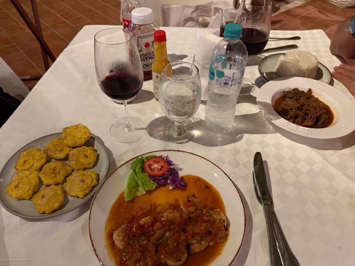 Dinner in Santo Domingo